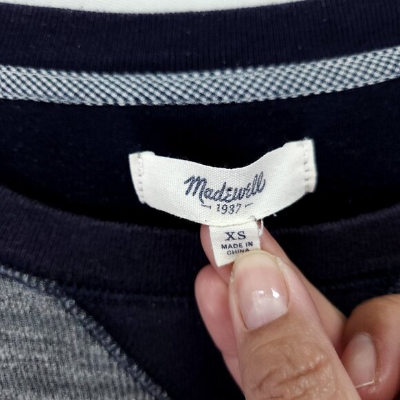 Madewell Pullover Sweater Womens XS Lightweight Boxy - Picture 5 of 11